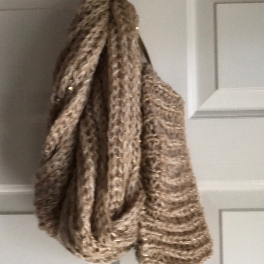 Chunky infinity scarf/headband set